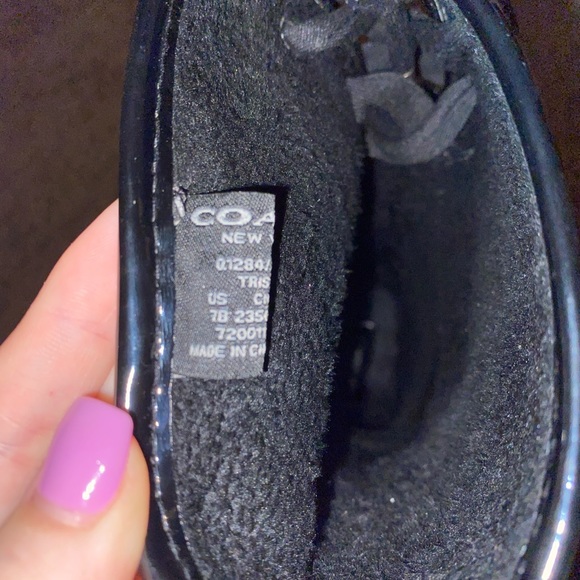 Coach Rain Boots Size 7 - Picture 5 of 5